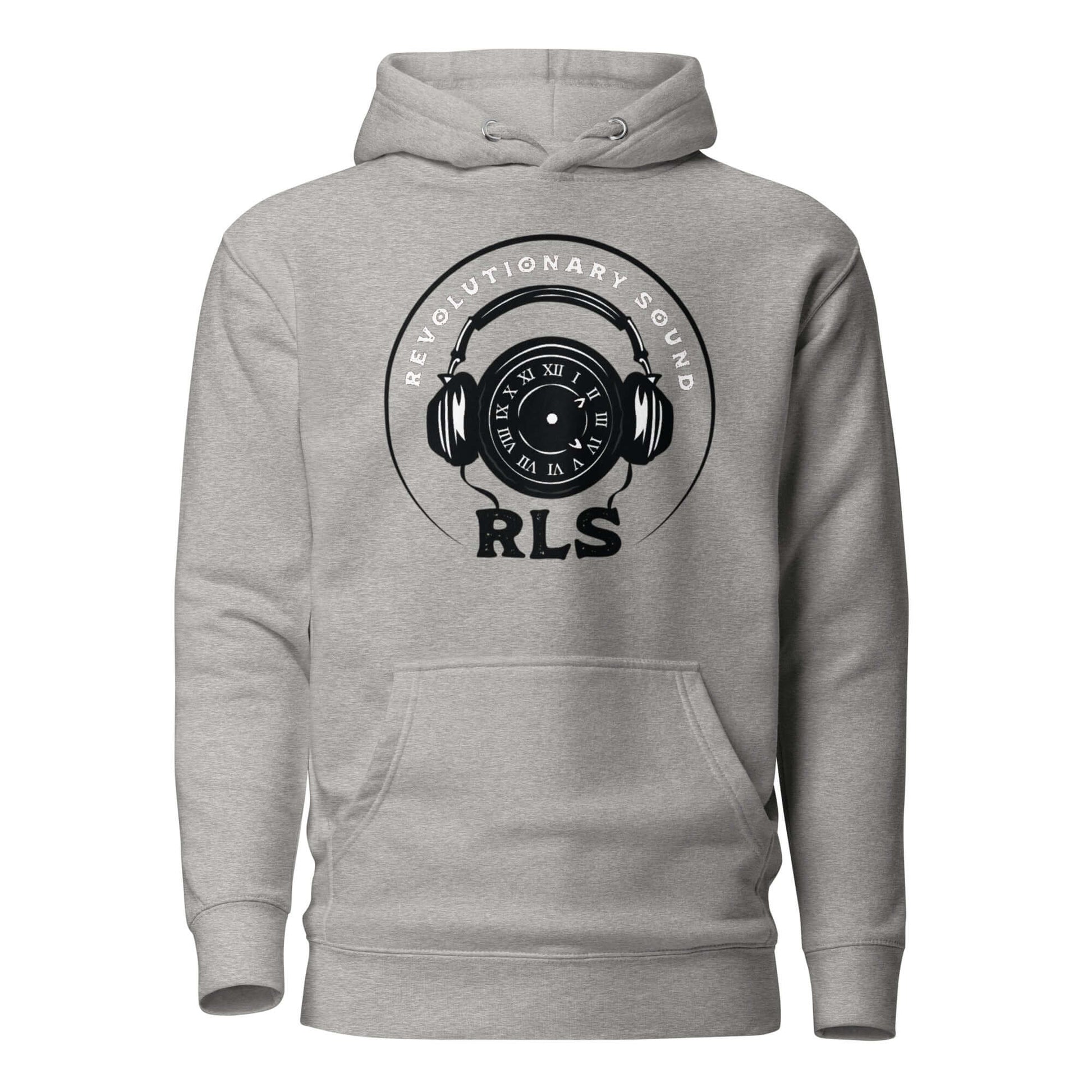 RLS Light Iron Ore Hoodie Gray/White Hoodie, Grey/White Hoodie Unisex Hoodie Women's hoodie, Men's Hoodie Stylish Hoodie