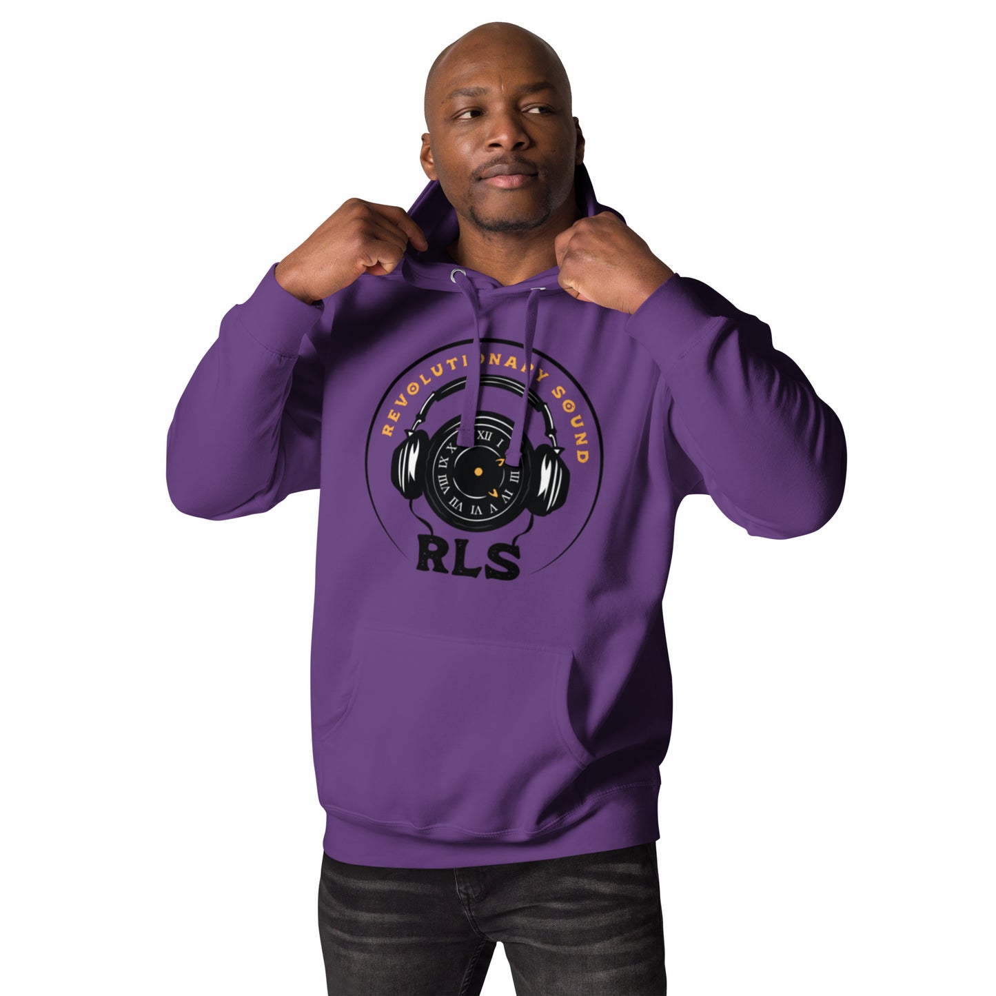 Purple/Yellow RLS Hoodie